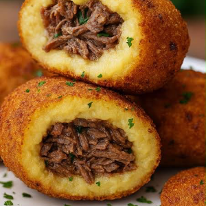 BOLINHO DE CHARQUE 8 UNIDADES