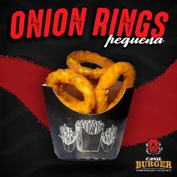 Porção Onion rings 8 unid