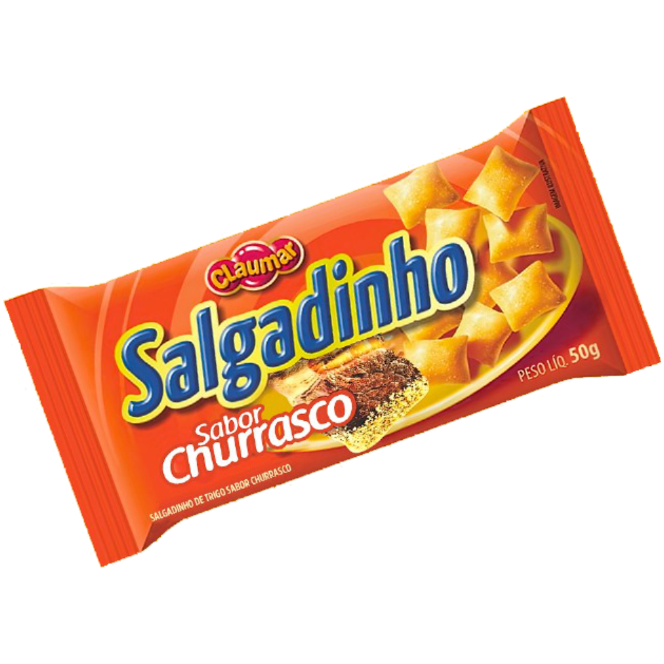 SALGADINHO TRIGO CLAUMAR CHURRASCO 50G