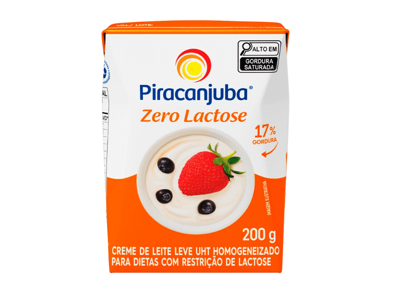 CREME LEITE PIRACANJUBA ZERO