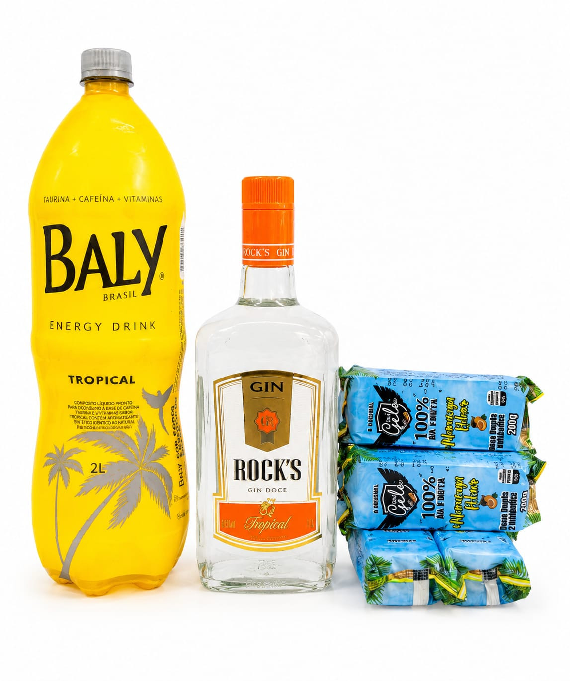 Combo Rocks TROPICAL+1 Baly TROPICAL 2LT+5 sache