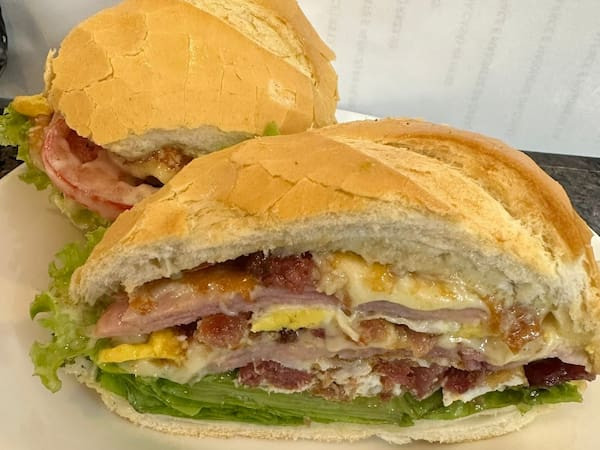 Americano com bacon