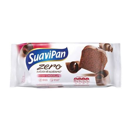 Bolo Ind Suavipan Zero Chocolate 250g