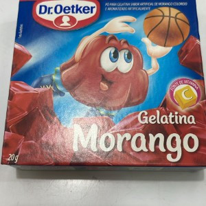 GELATINA DR OETKER MORANGO