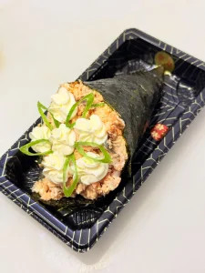 Temaki Salmao Grelh. s/ Arroz