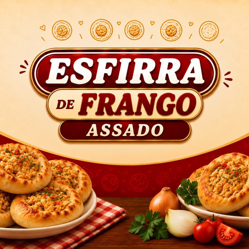  ESFIRRA FRANGO (ASSADO)