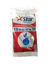 SACO DE LIXO 30 LT STAR 