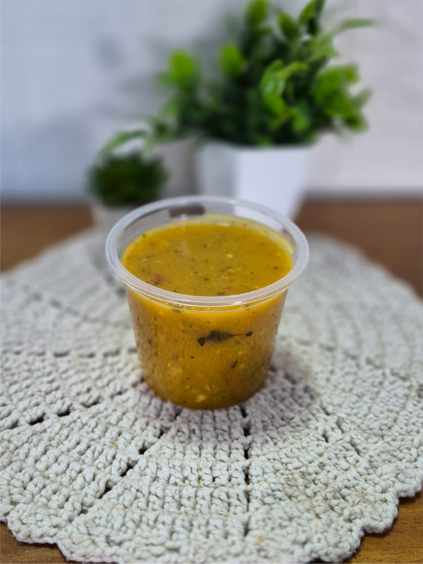 CALDO BATATA C/ MILHO (VEGANO) 380 ML Congelado.