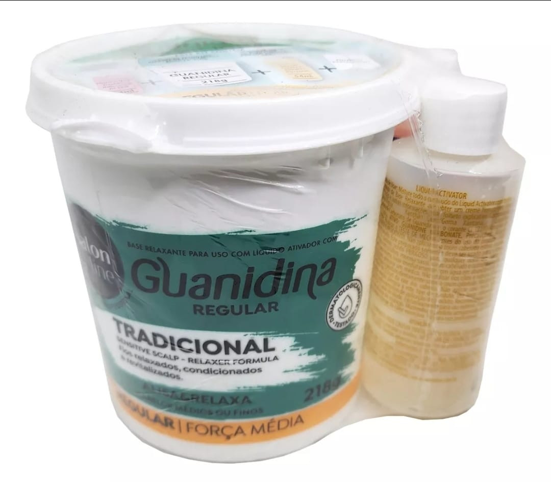 GUANIDINA TRAD. SALON LINE REGULAR FORÇA MÉDIA 218G