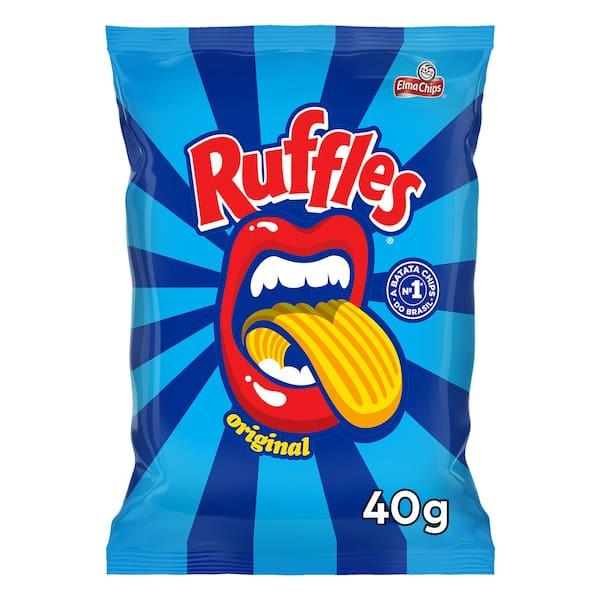 Batata Frita Ondulada Original Ruffles Elma Chips 40g