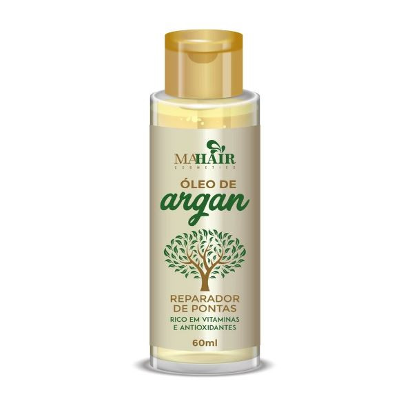 OLEO DE ARGAN REPARADOR DE PONTAS 60ML MAHAIR