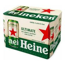 CERVEJA HEINEKEN ULTIMATE LATA C/12 UNIDADES 350ML