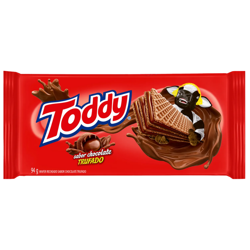 WAFER TODDY CHOCOLATE TRUFADO 94G