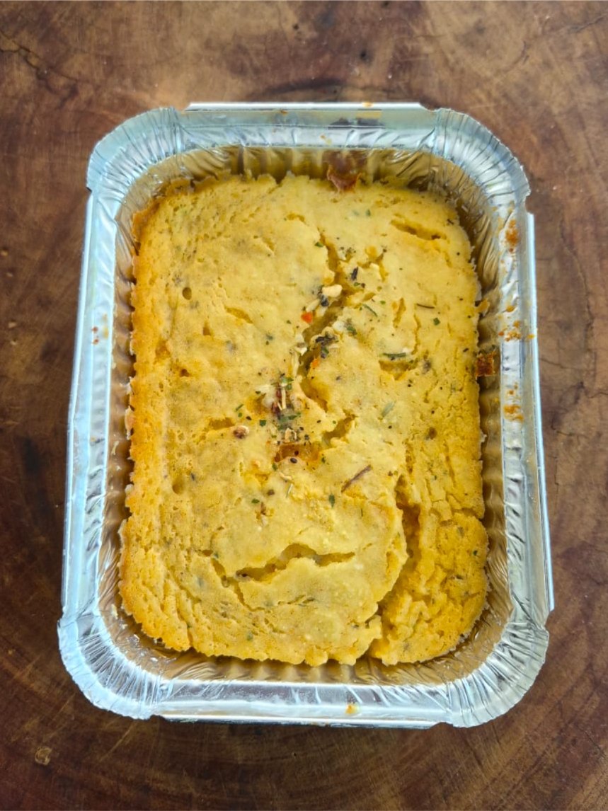 TORTA DE CARNE MOÍDA C/ PALMITO  320 GRAMAS Congelado.