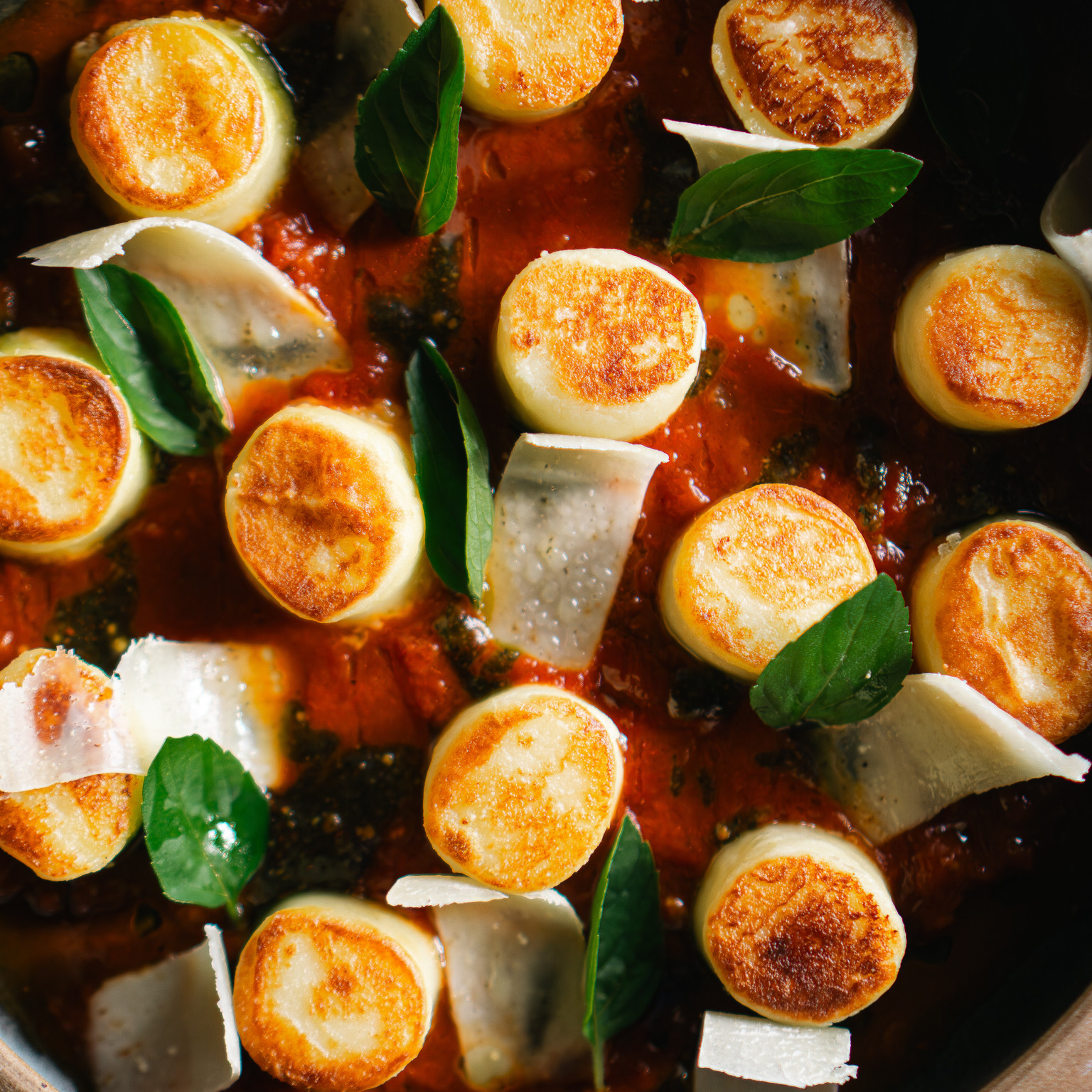 Gnocchi ao orvalho de pomodoro