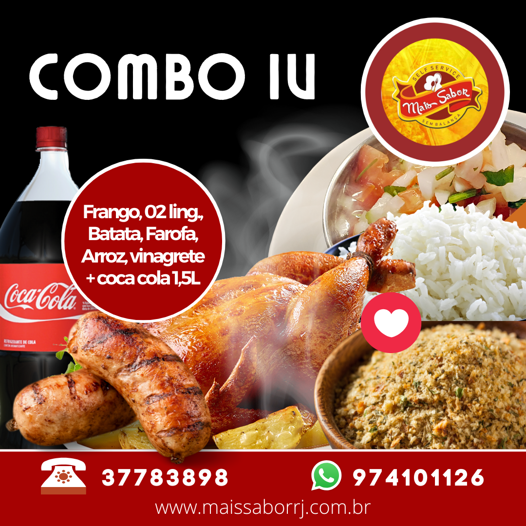 FRANGO ASSADO - COMBO IV