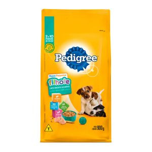 RAÇAO PEDIGREE FILHOTES CARNE E FRANGO 900G