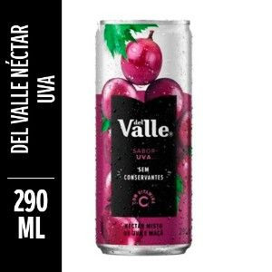 SUCO LATA DEL VALLE UVA 290ML