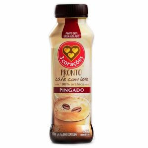 CAPPUCCINO PRONTO 3CORAÇOES PINGADO 260ML