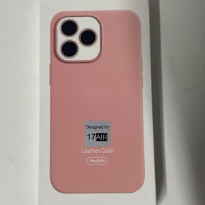 CAPA INDUCAO ROSA IPHONE 17 AIR LEATHER CASE