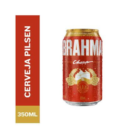 BRAHMA CHOPP LATA 350ML