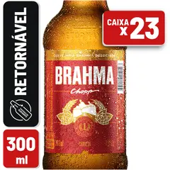 Cerveja Brahma Chopp Retornável 300ml