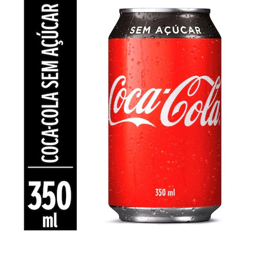 COCA COLA ZERO 350ML  