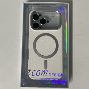 CAPA  INDUCAO BRANCO IPHONE 17 PRO ZCOM