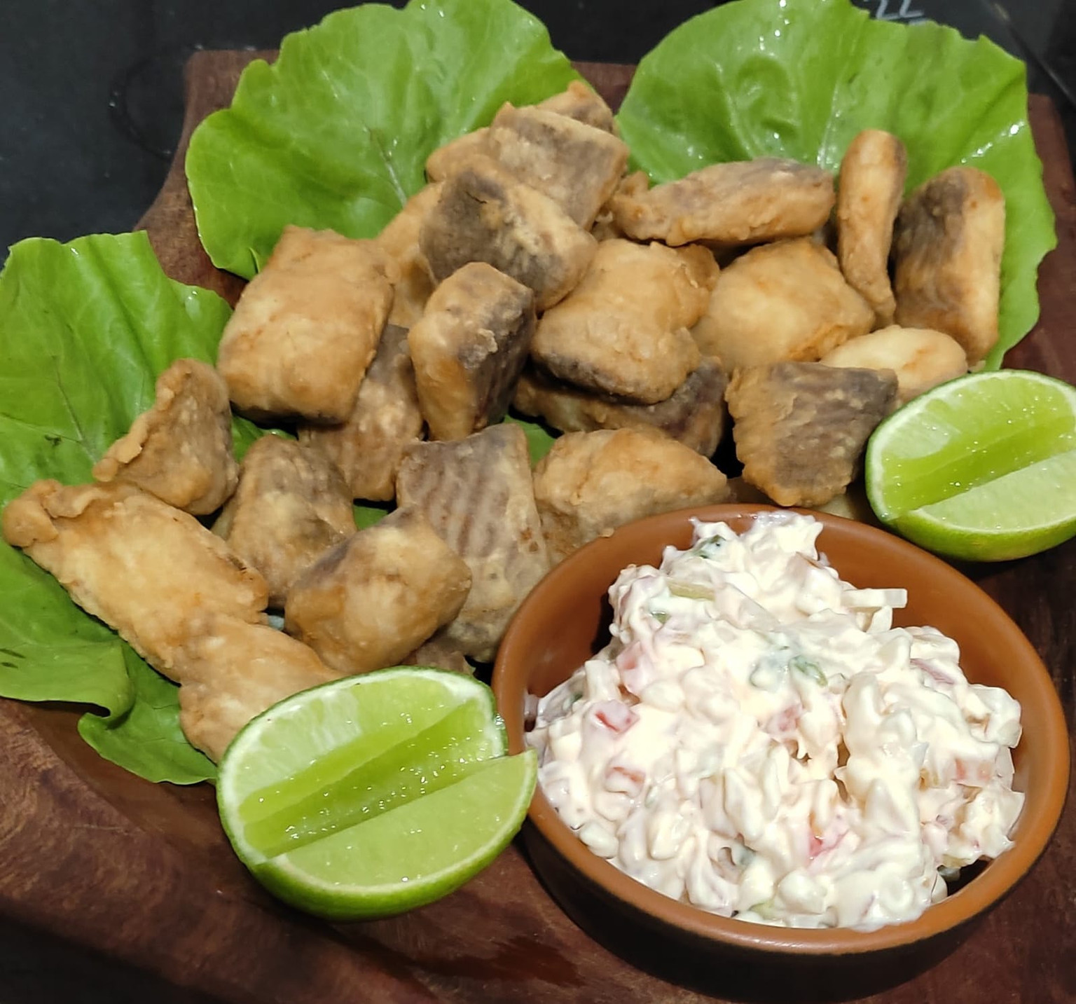 FILE DE TILAPIA C/ MAIONESE