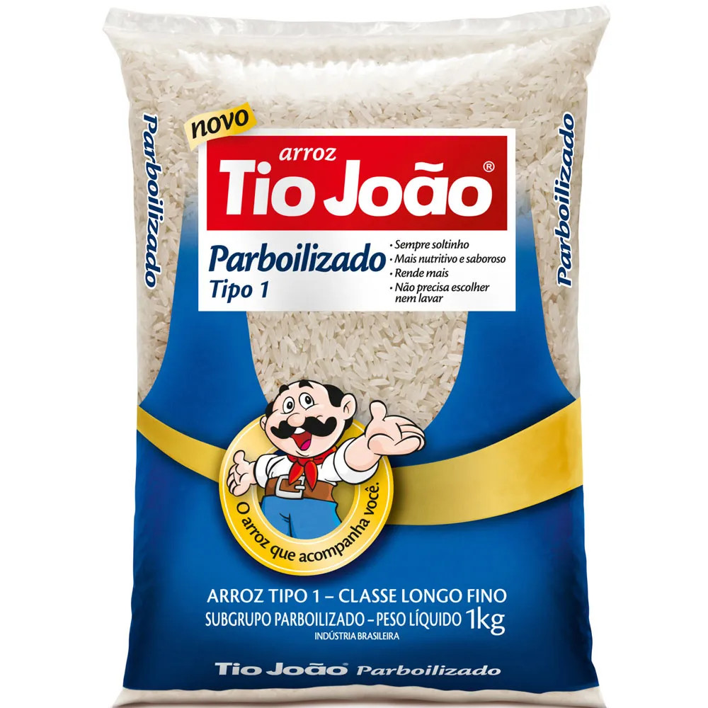 Arroz Tio Joao Parbolizado 1kg