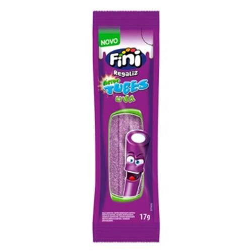 Bala Fini 15g Tubes Uva Citrico Embalagem 15g