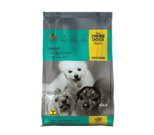 Three Dogs Original porte pequeno 10,1Kg