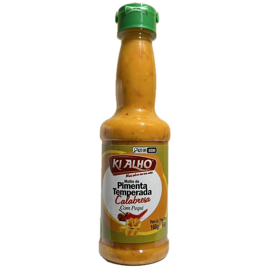 MOLHO DE PIMENTA KIALHO CALABRESA C/ PEQUI 150ML