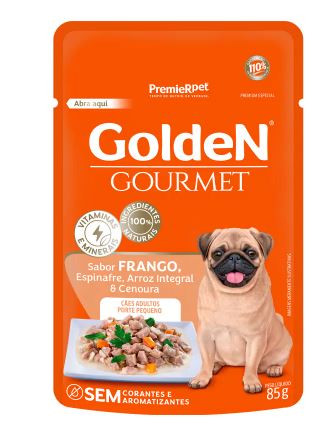 Sachê Golden Frango Raças Pequenas