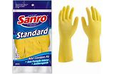 LUVA PARA LIMPESA SANRO FIT AMARELA M
