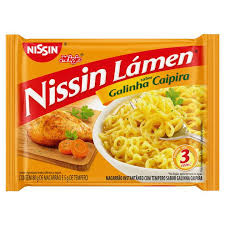NISSIN LAMEN SABOR GALINHA CAIPIRA (LAGO) 85G