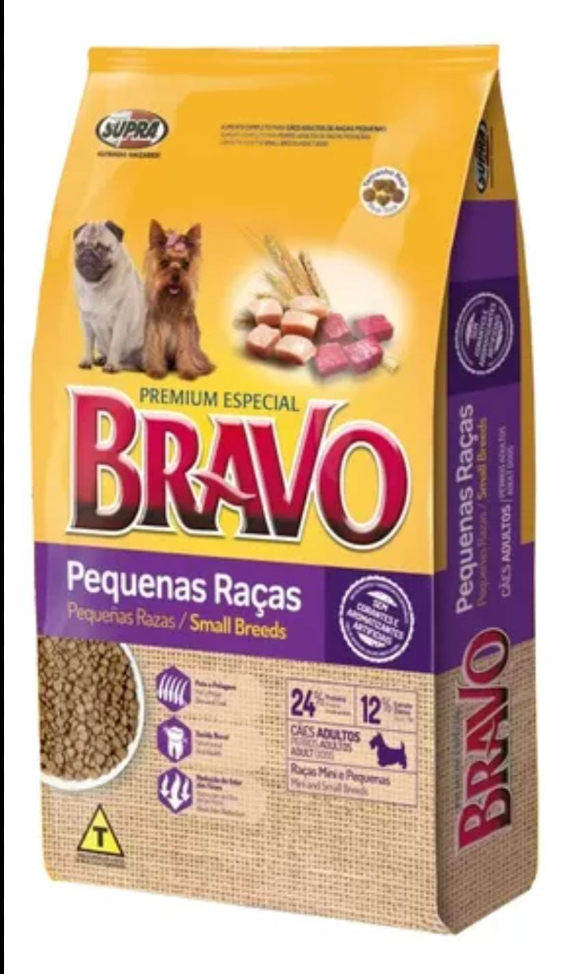 Bravo Adulto Pequenas e Mini 10Kg