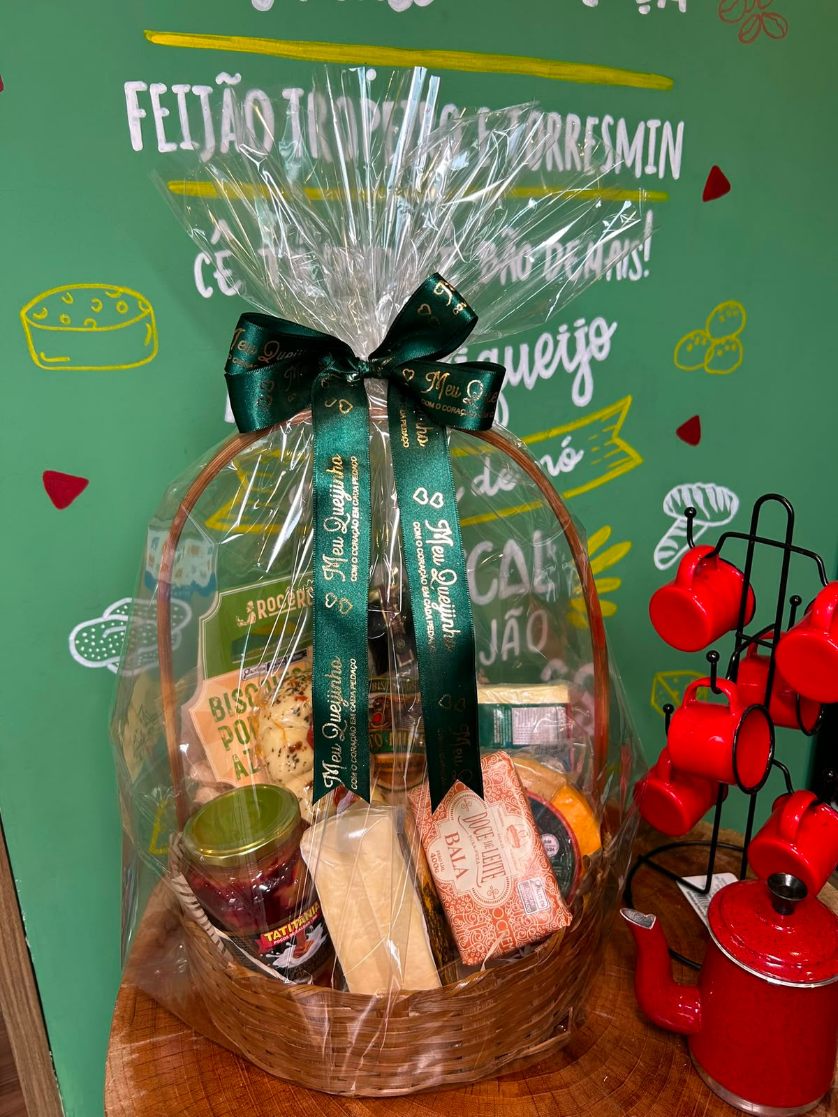 Cesta Presente Especial  Meu Queijinho