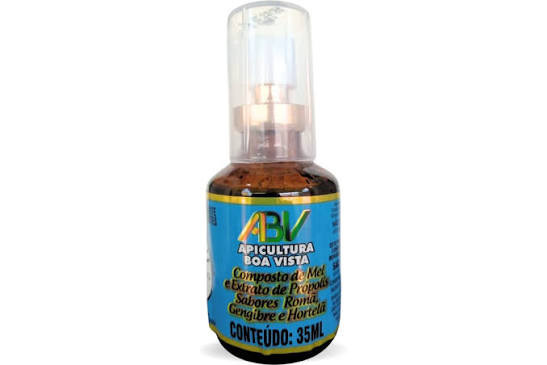 Spray Mel Propolis Abv Gengibre Hortela 35ml