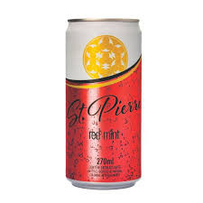 ST. PIERRE RED MINT LATA 270ML
