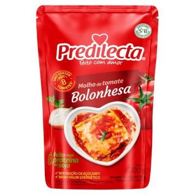 MOLHO DE TOMATE PREDILECTA BOLONHESA SC300G