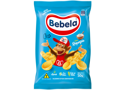 SALGADINHO BEBELA REQUEIJAO CREMOSO 50G