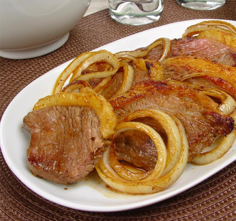 PICANHA COM CEBOLA
