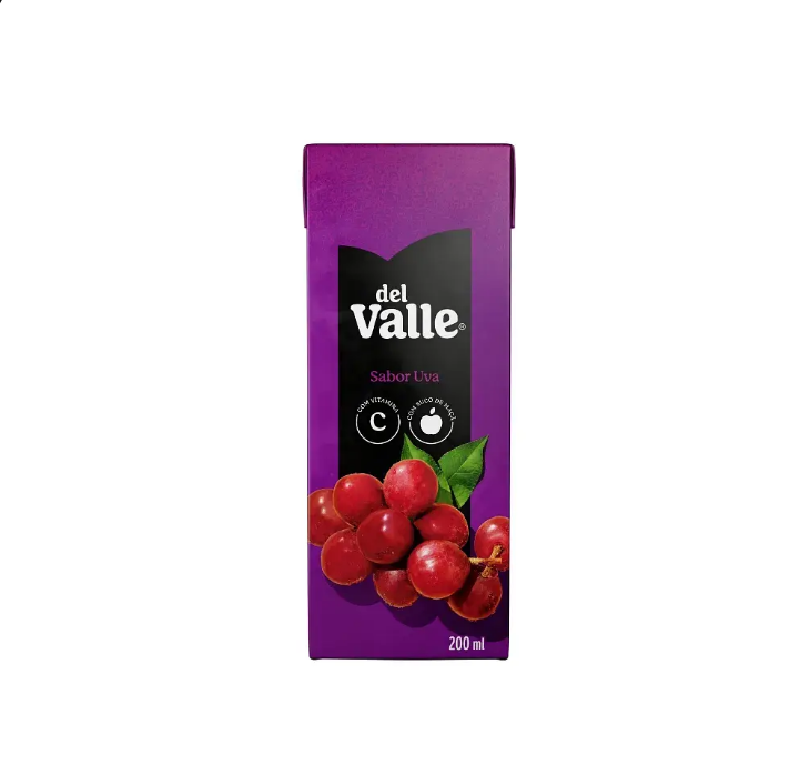 SUCO DEL VALLE UVA CX 200ML
