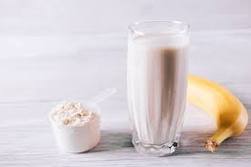 Shake de Whey - Fruta (mamão ou banana)