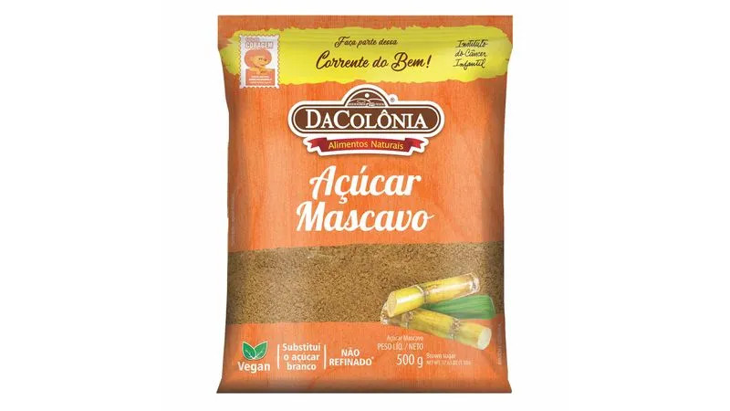 Acucar Mascavo Vegan (DaColonia) 500g