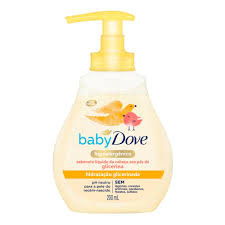 SABONETE LIQ DOVE BABY HIDRATAÇAO GLICERINADA 200ML