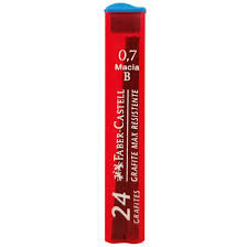 GRAFITE 07 FABER CASTELL 24 UNIDADES