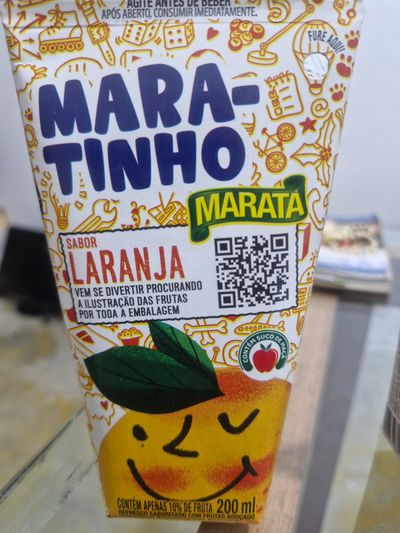 SUCO SABOR LARANJA MARATINHO