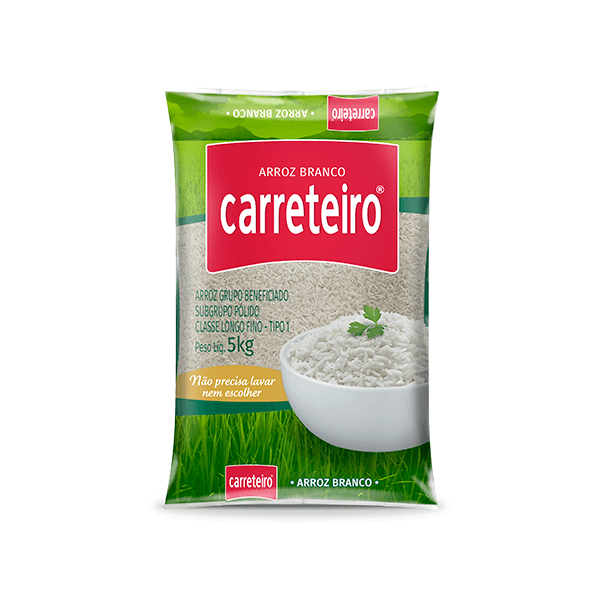 Arroz Carreteiro Branco 5kg